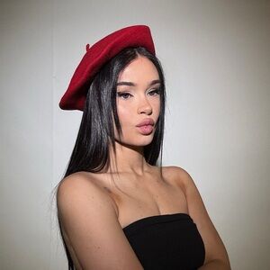 2015 Re-Edition Gucci Felt Wool Beret